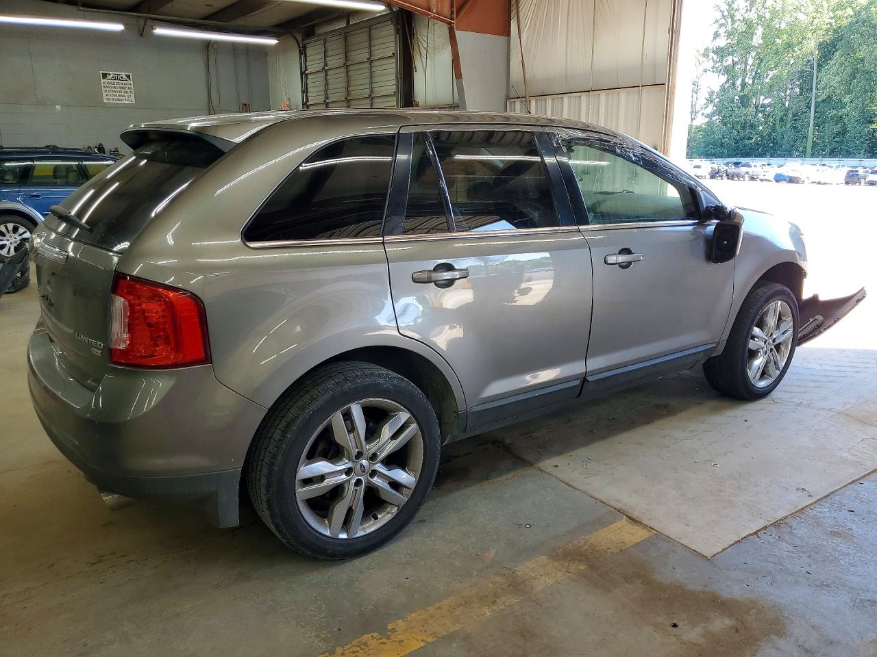 2014 Ford Edge Limited Gray vin: 2FMDK4KC4EBB61382