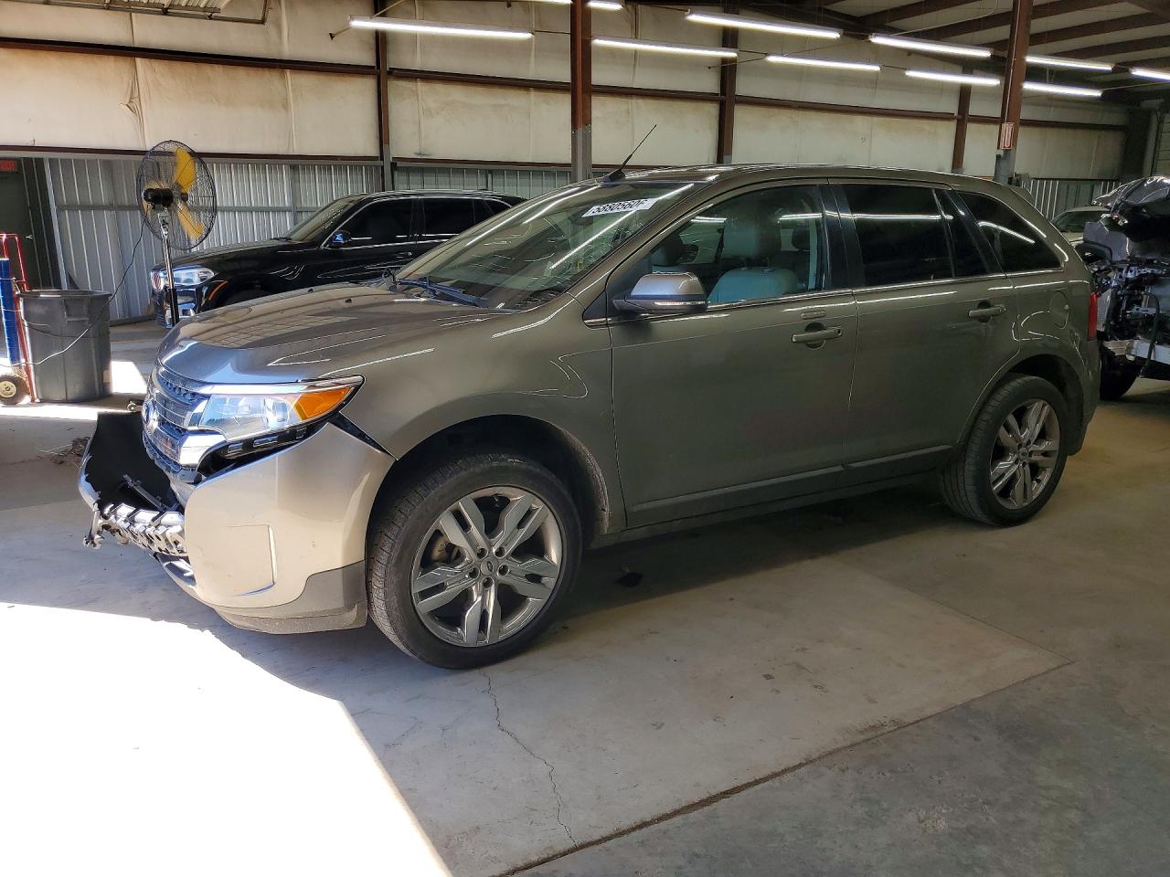 2014 Ford Edge Limited Gray vin: 2FMDK4KC4EBB61382