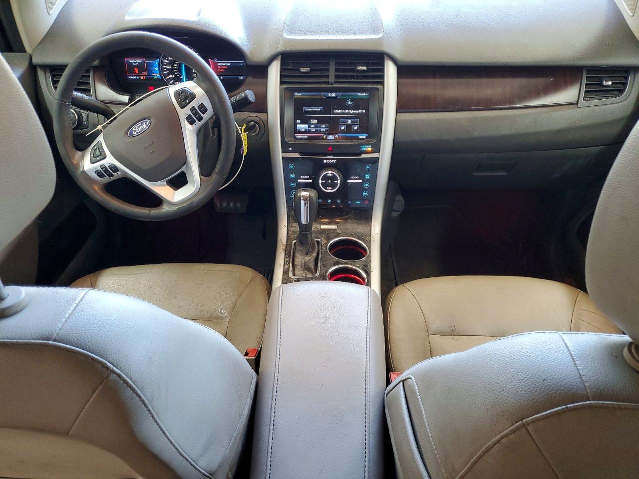 2014 Ford Edge Limited Gray vin: 2FMDK4KC4EBB61382