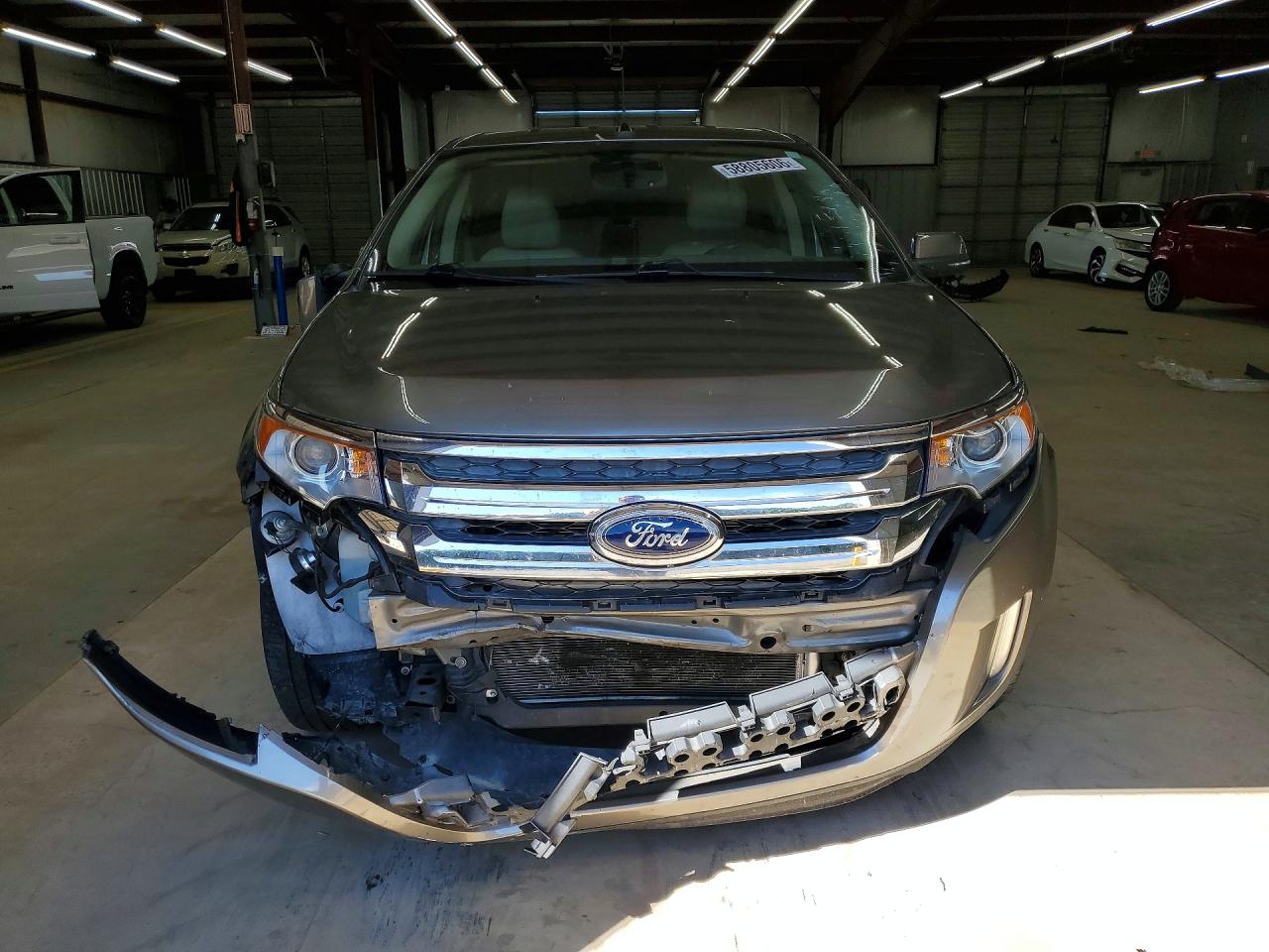 2014 Ford Edge Limited Gray vin: 2FMDK4KC4EBB61382