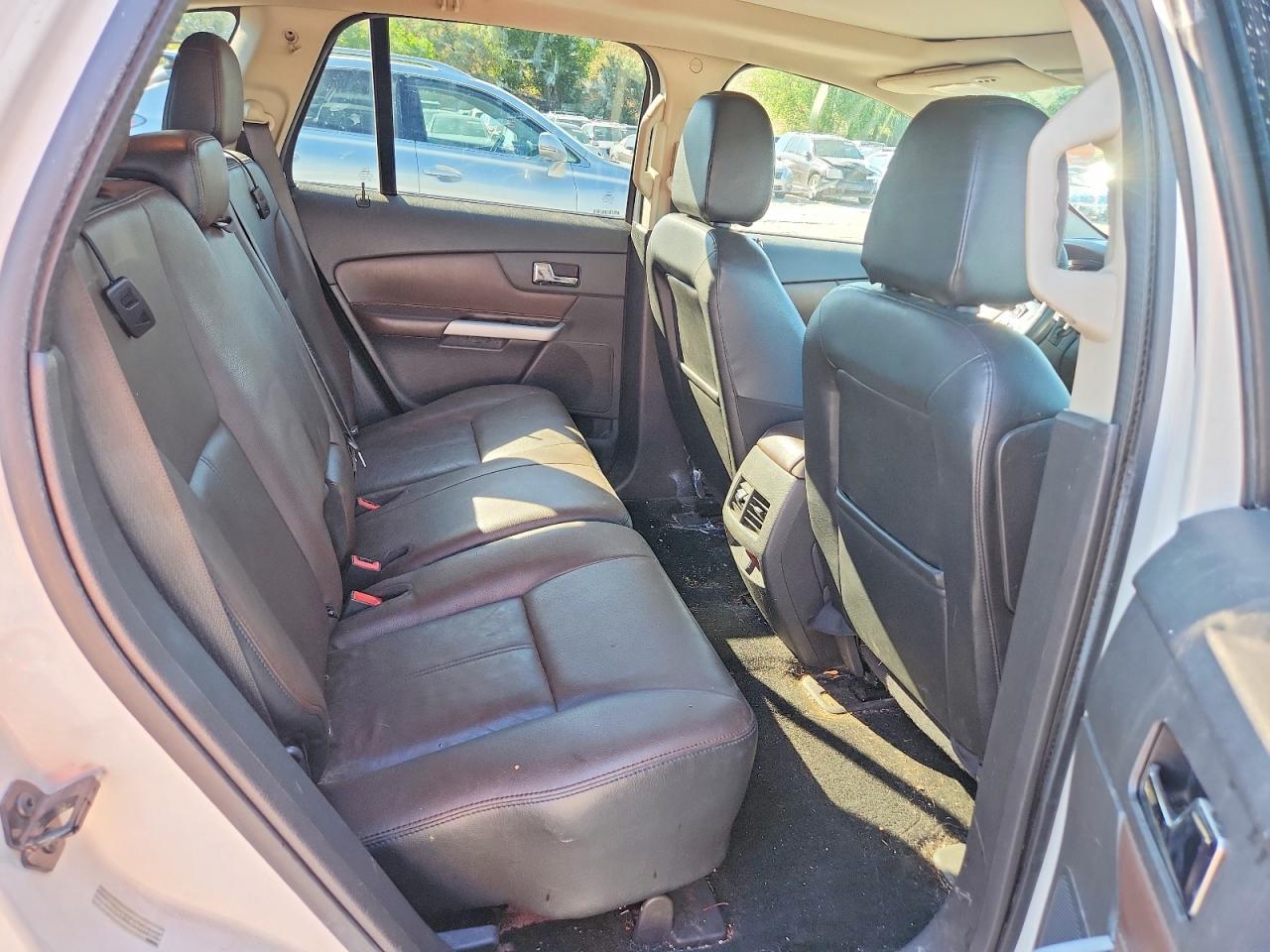 2014 Ford Edge Limited White vin: 2FMDK4KC4EBB62788