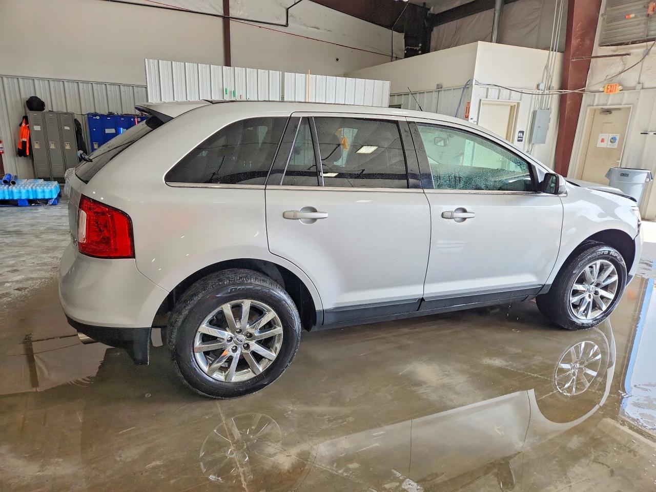 2014 Ford Edge Limited Silver vin: 2FMDK4KC4EBB64881