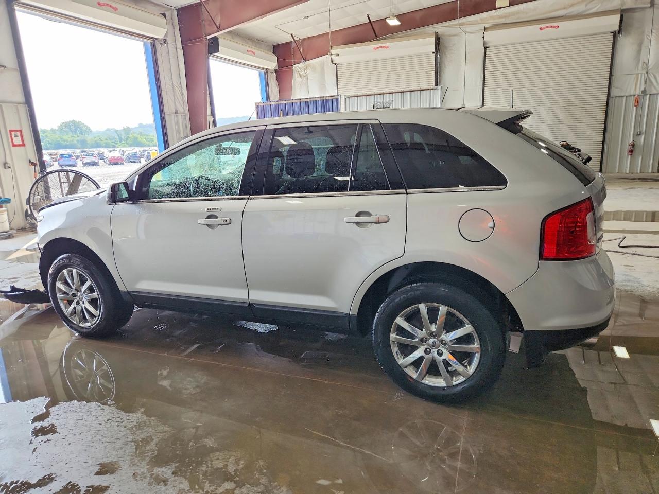 2014 Ford Edge Limited Silver vin: 2FMDK4KC4EBB64881