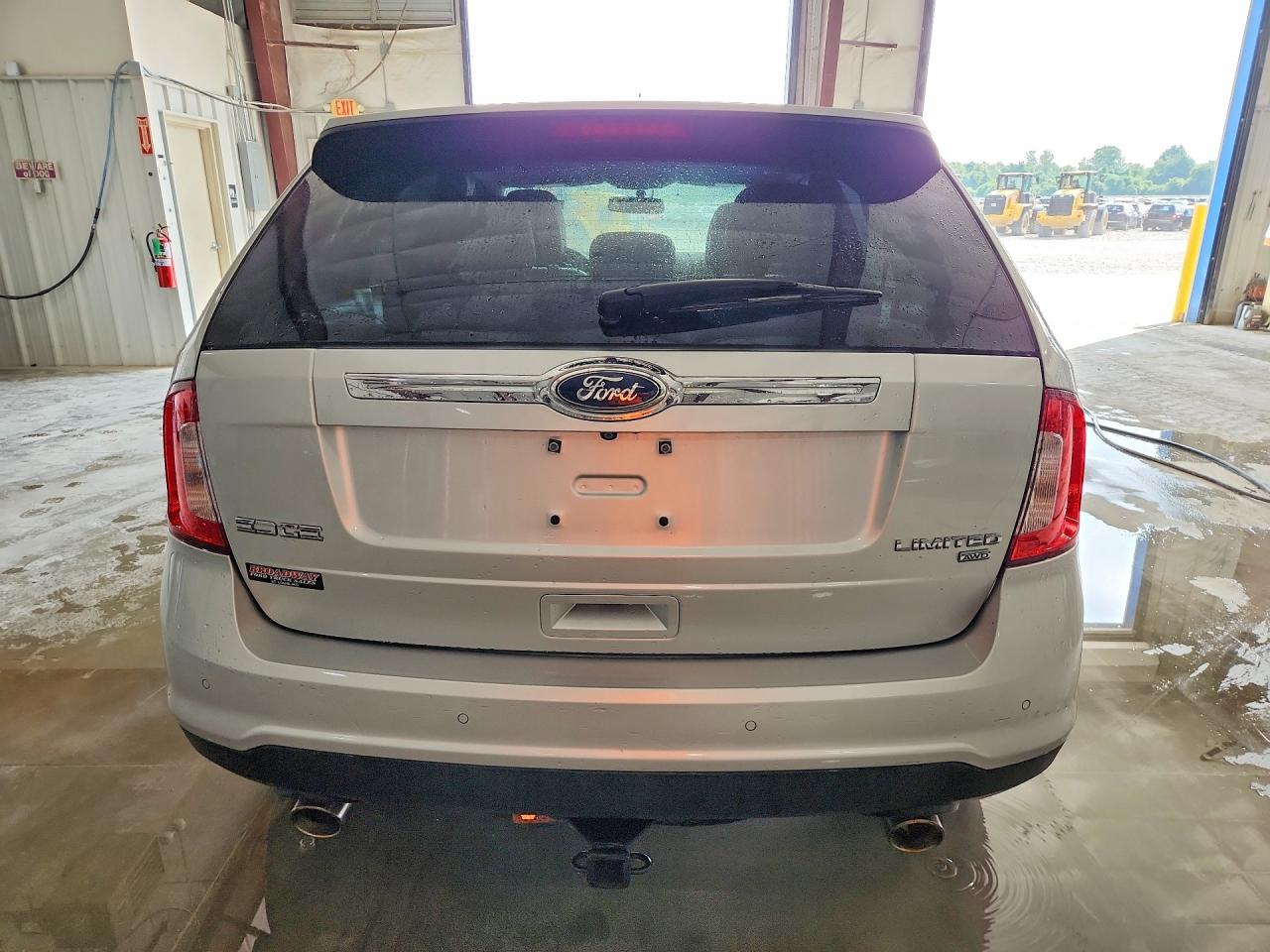 2014 Ford Edge Limited Silver vin: 2FMDK4KC4EBB64881