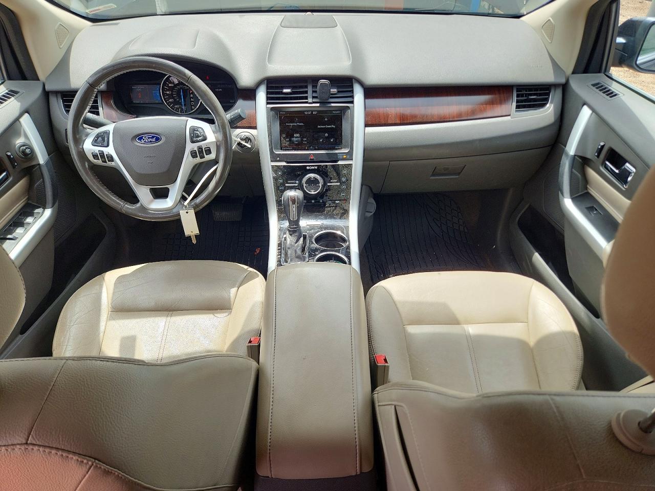 2014 Ford Edge Limited Black vin: 2FMDK4KC4EBB75749