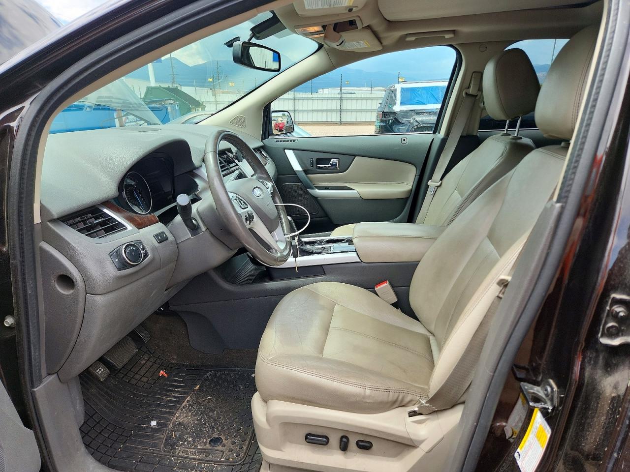 2014 Ford Edge Limited Black vin: 2FMDK4KC4EBB75749