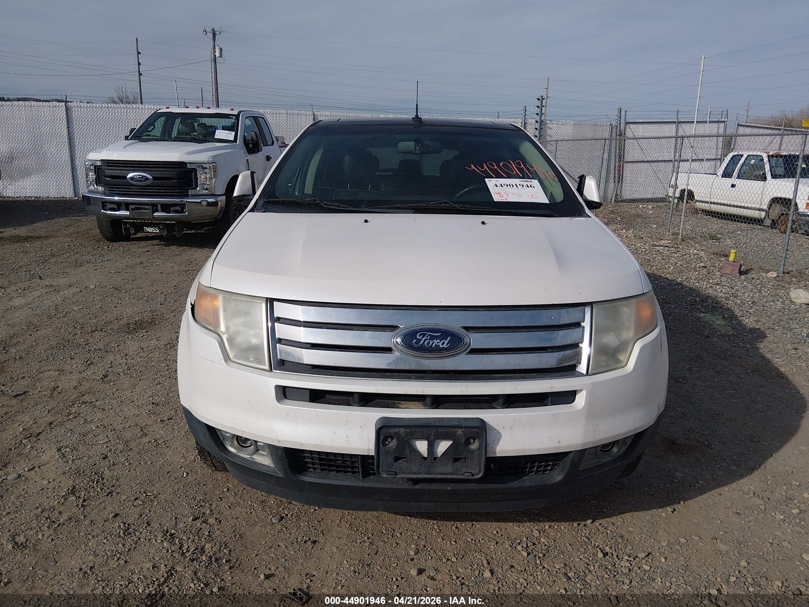 2010 Ford Edge Limited Белый vin: 2FMDK4KC5ABB30619