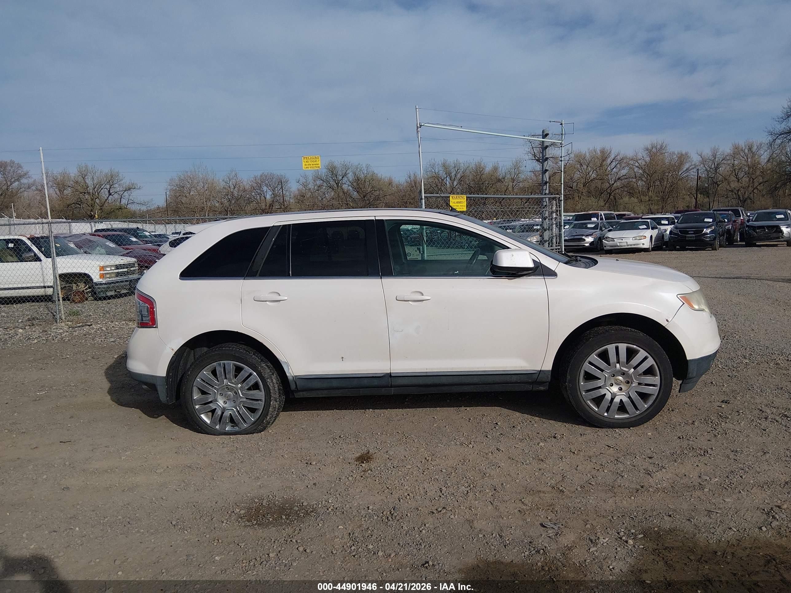 2010 Ford Edge Limited Белый vin: 2FMDK4KC5ABB30619