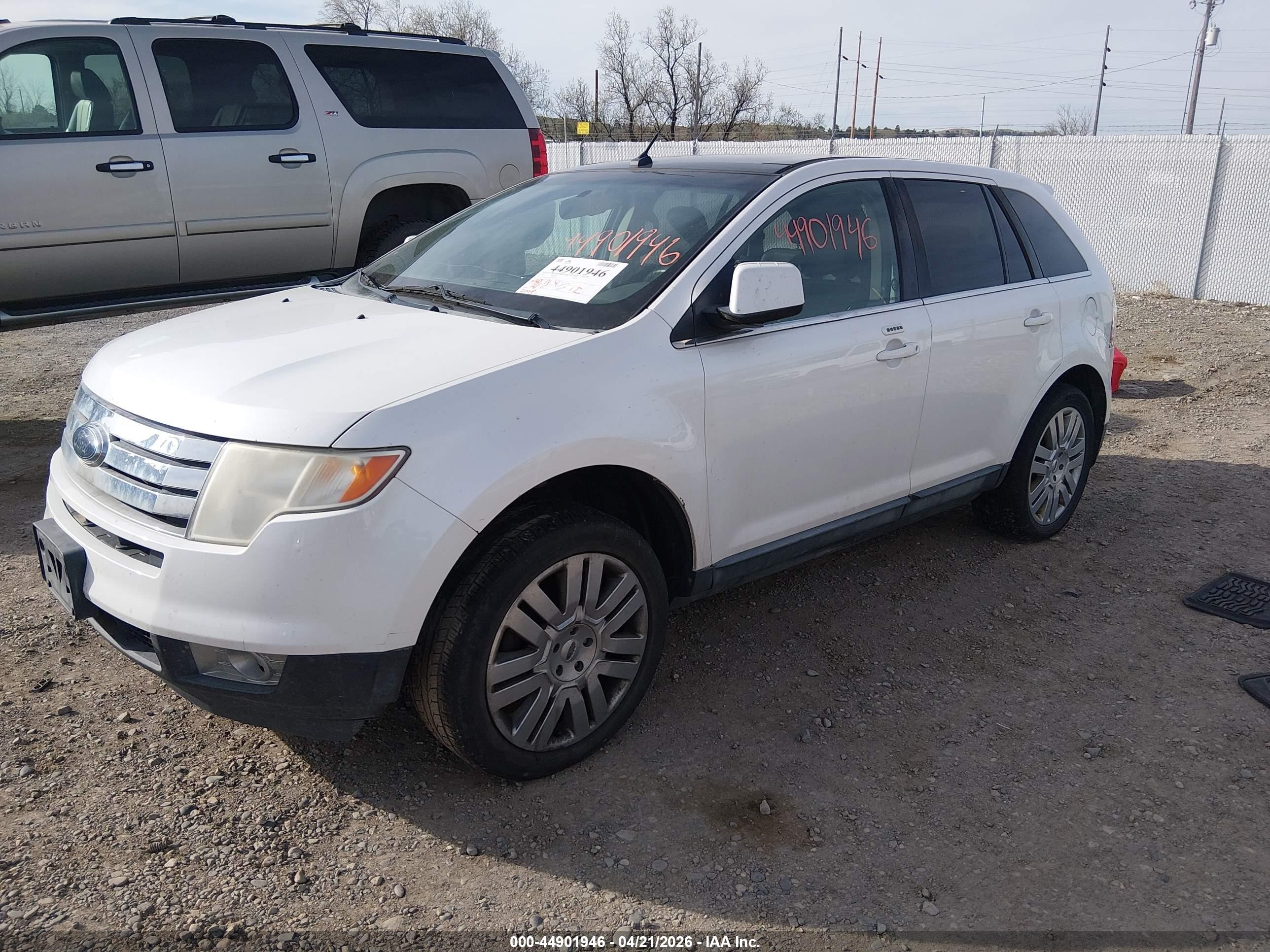 2010 Ford Edge Limited Белый vin: 2FMDK4KC5ABB30619
