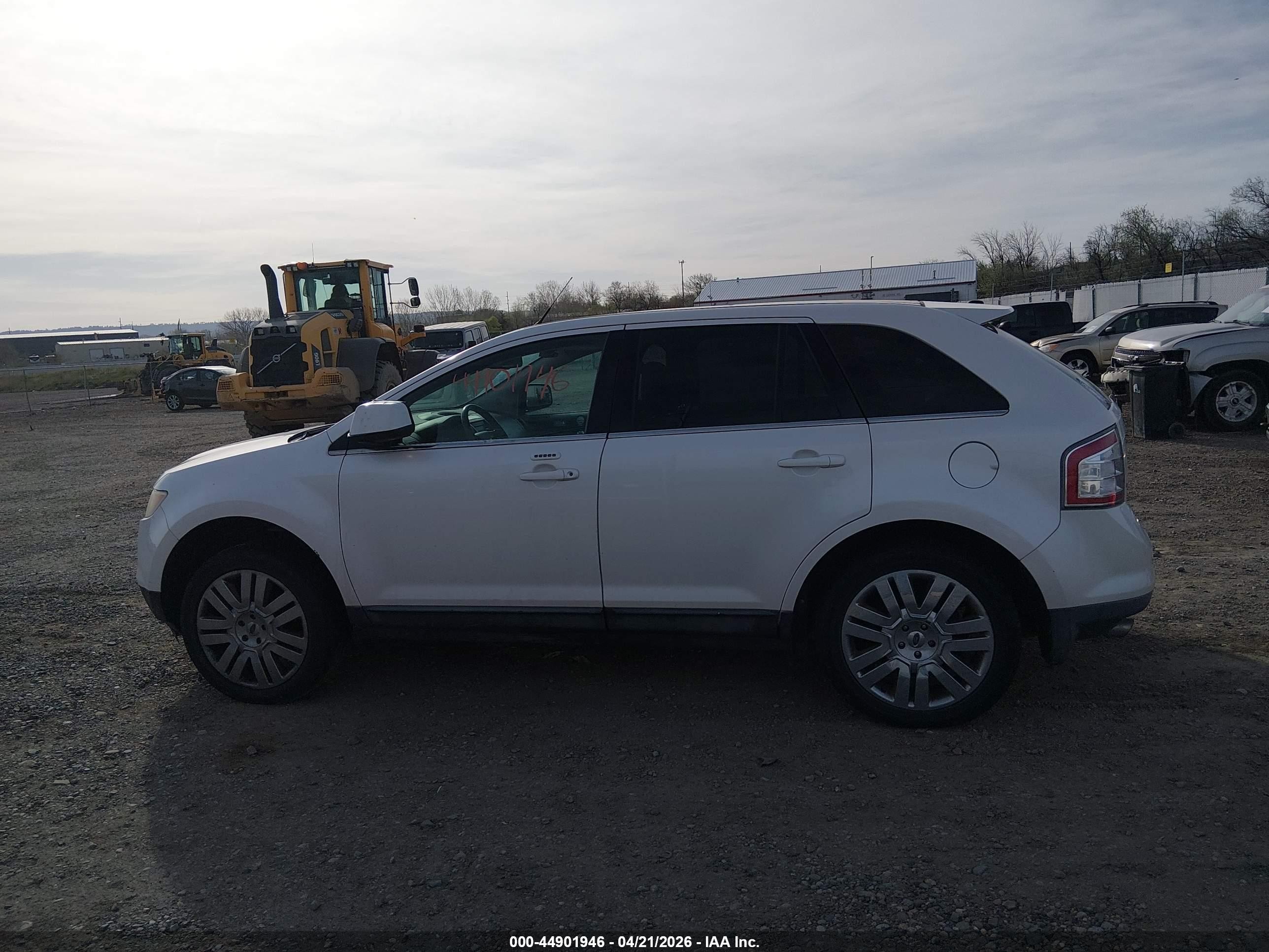 2010 Ford Edge Limited Белый vin: 2FMDK4KC5ABB30619