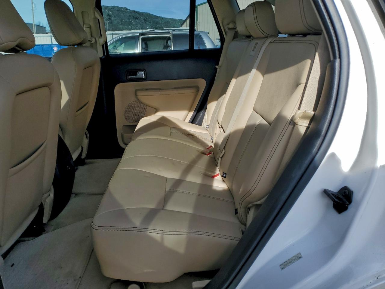 2010 Ford Edge Limited White vin: 2FMDK4KC5ABB44181
