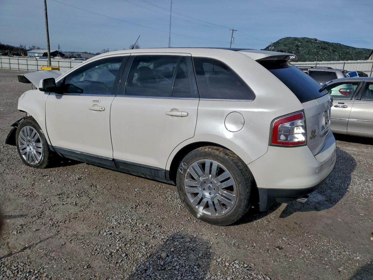 2010 Ford Edge Limited White vin: 2FMDK4KC5ABB44181