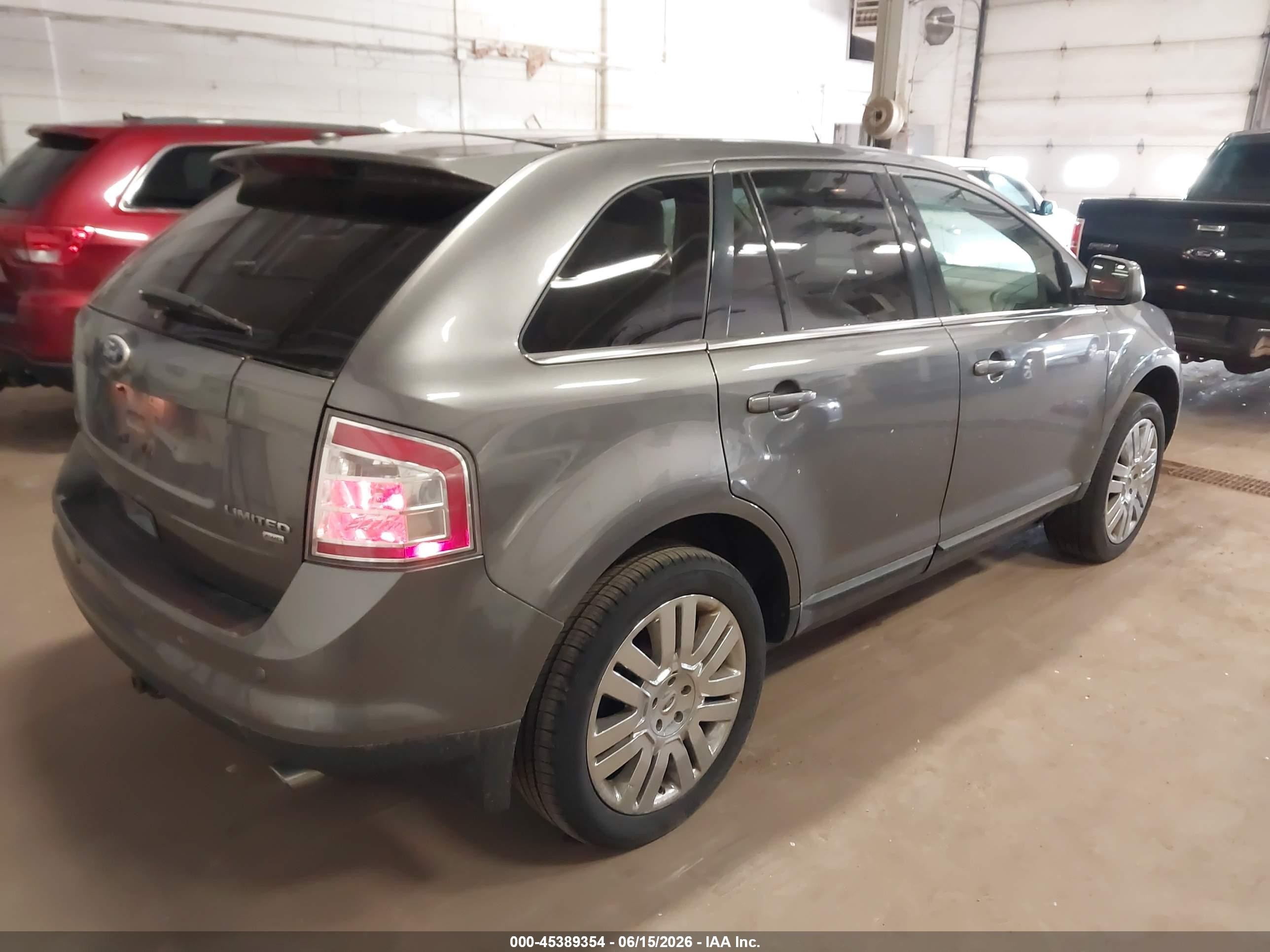 2010 Ford Edge Limited Серый vin: 2FMDK4KC5ABB74393