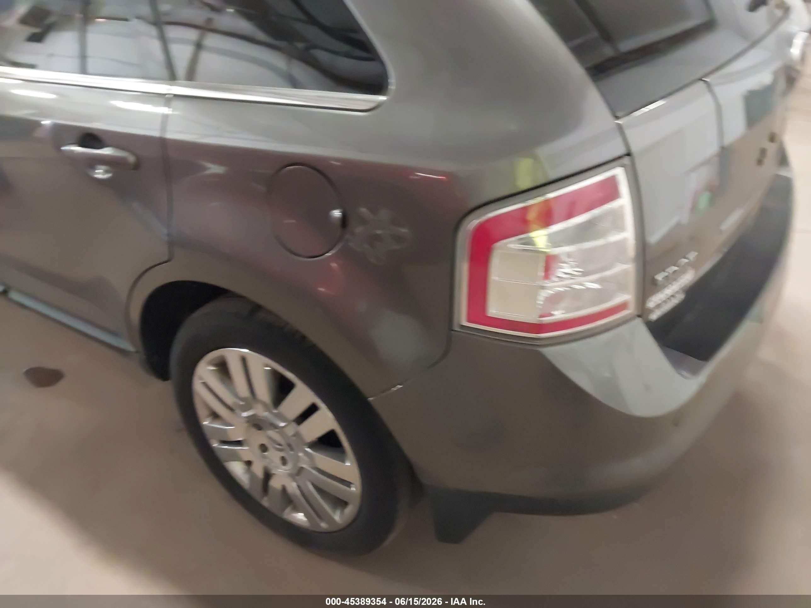 2010 Ford Edge Limited Серый vin: 2FMDK4KC5ABB74393