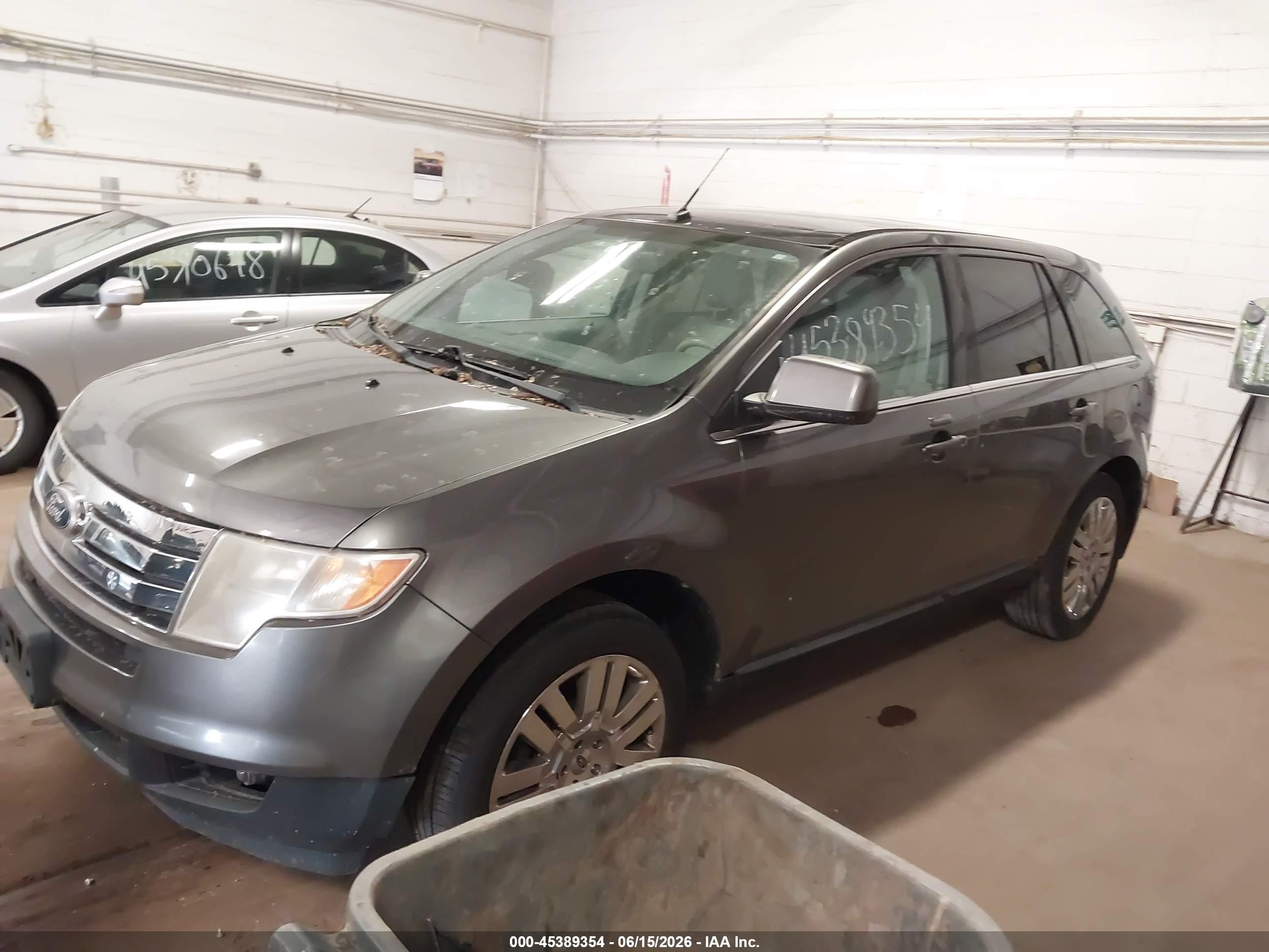 2010 Ford Edge Limited Серый vin: 2FMDK4KC5ABB74393