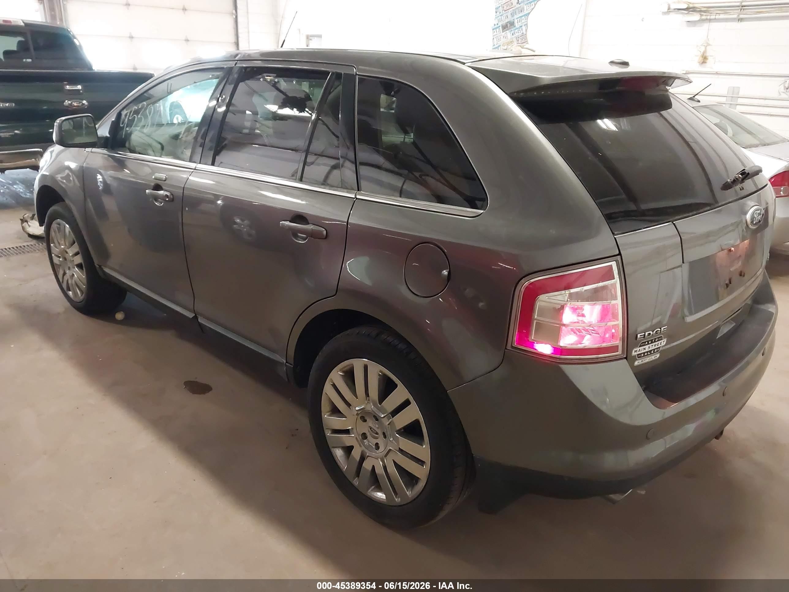 2010 Ford Edge Limited Серый vin: 2FMDK4KC5ABB74393