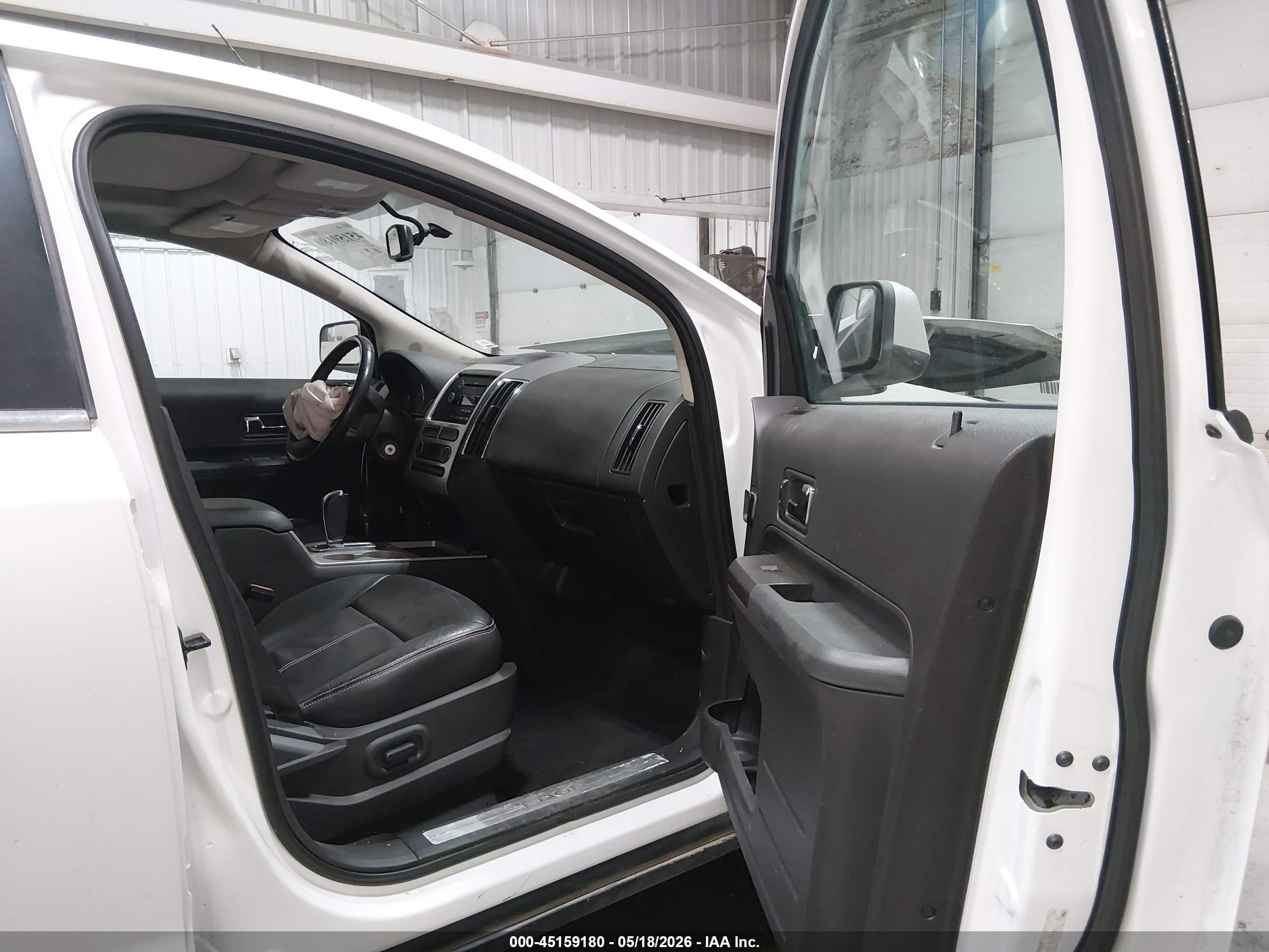 2010 Ford Edge Limited White vin: 2FMDK4KC5ABB75477