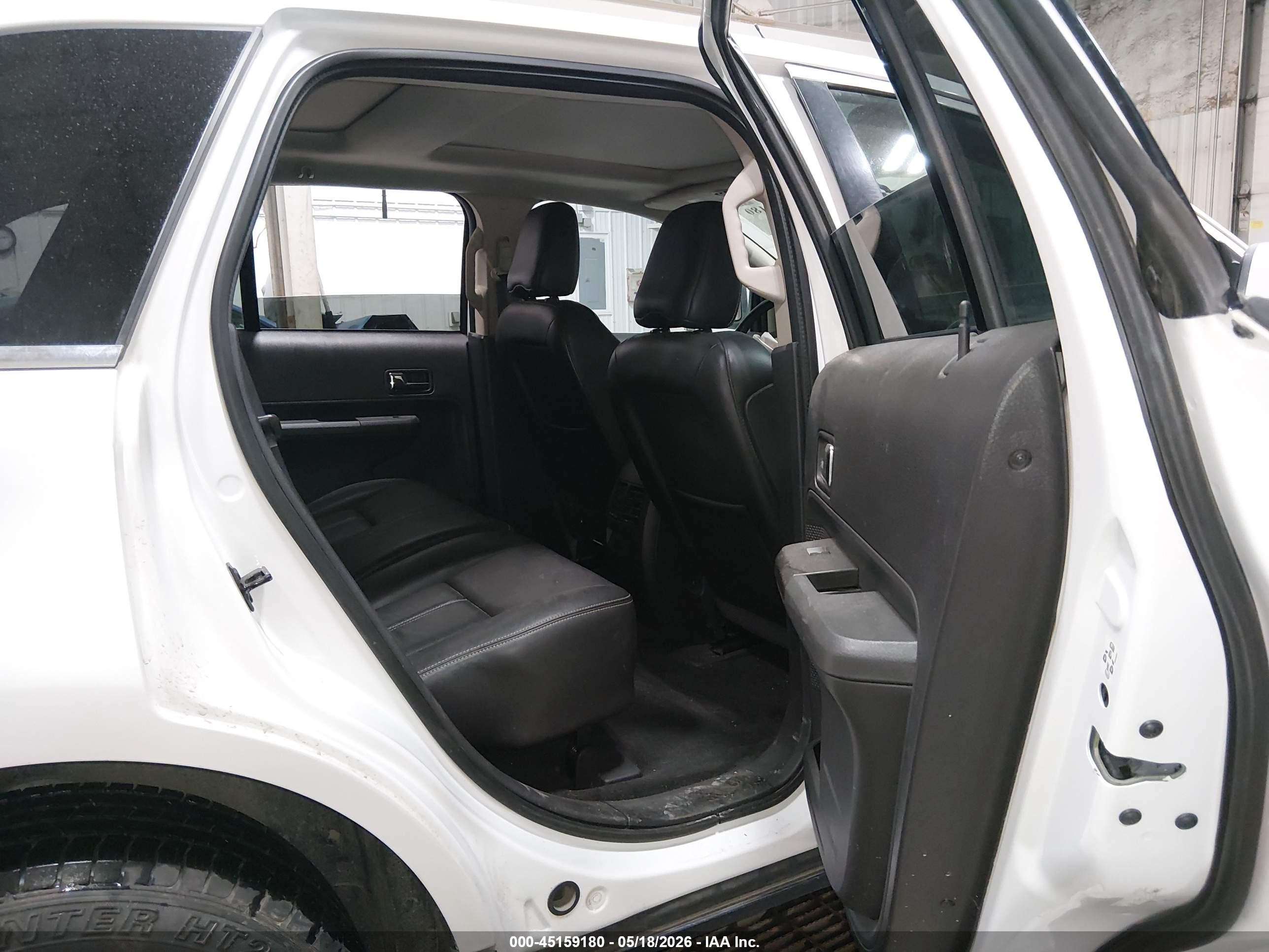 2010 Ford Edge Limited White vin: 2FMDK4KC5ABB75477