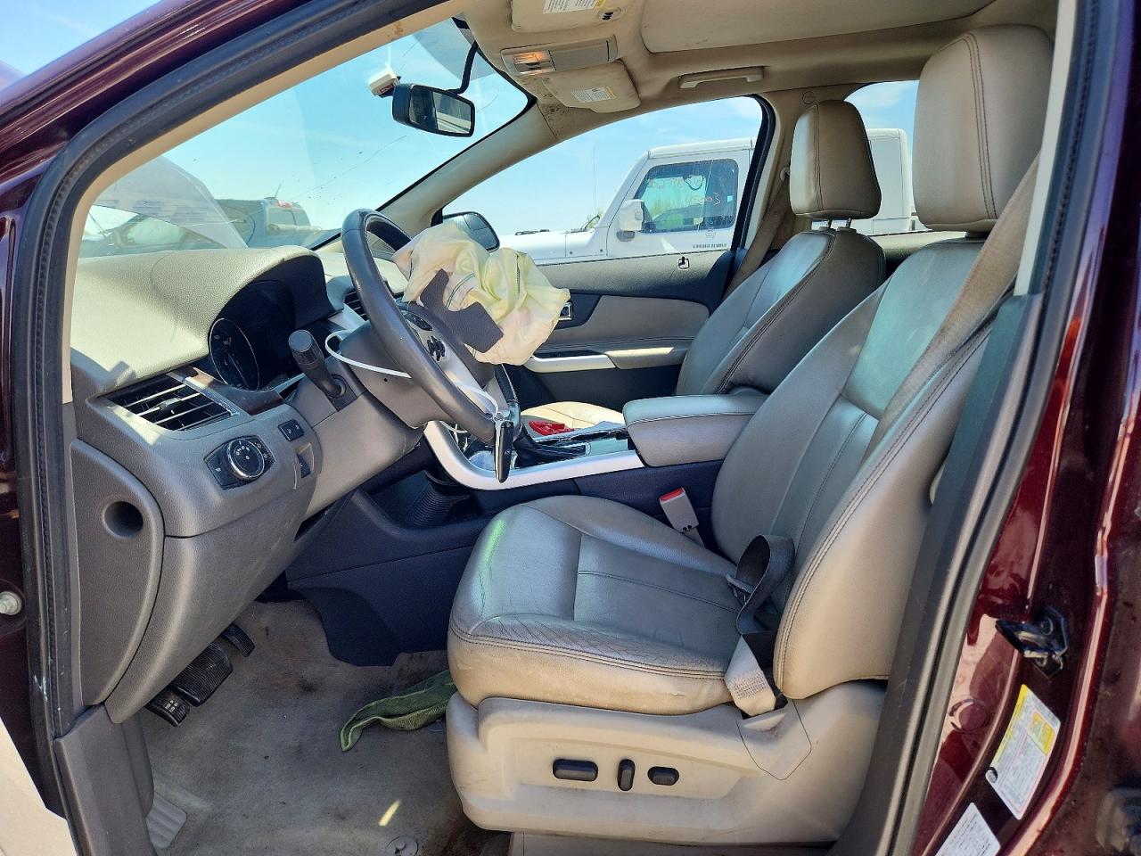 2011 Ford Edge Limited Burgundy vin: 2FMDK4KC5BBA34880