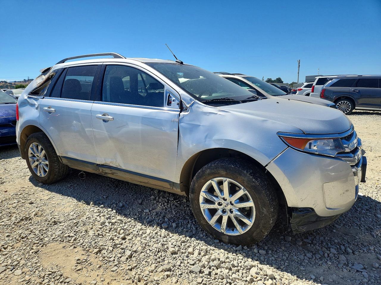 2011 Ford Edge Limited Silver vin: 2FMDK4KC5BBA72514