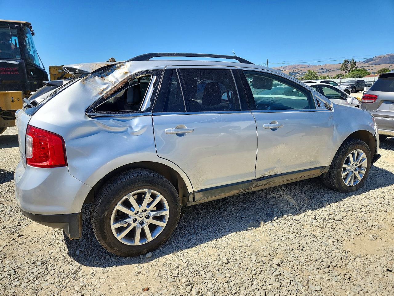 2011 Ford Edge Limited Silver vin: 2FMDK4KC5BBA72514