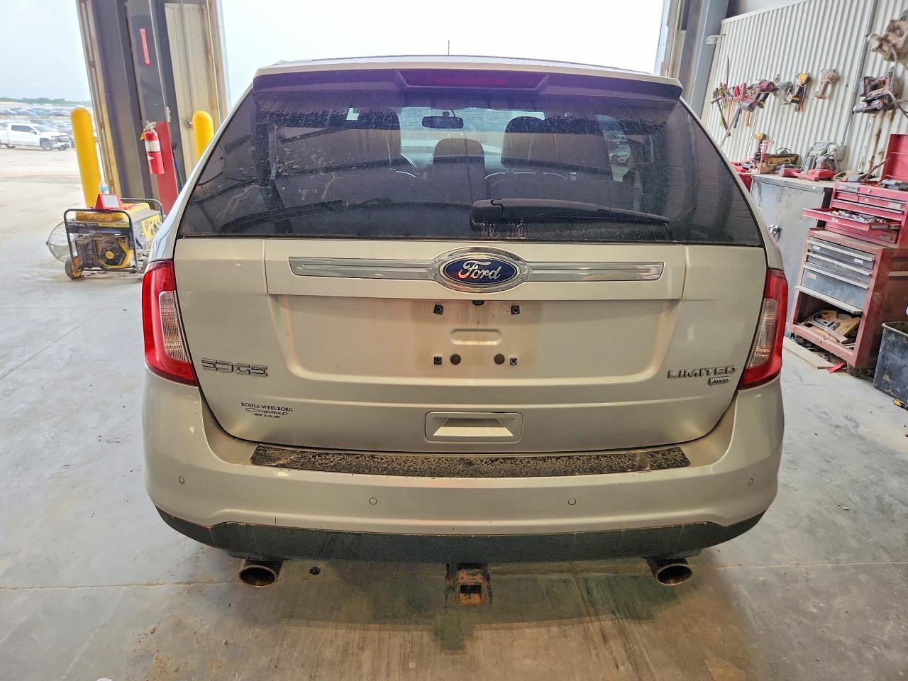 2011 Ford Edge Limited Silver vin: 2FMDK4KC5BBA92374