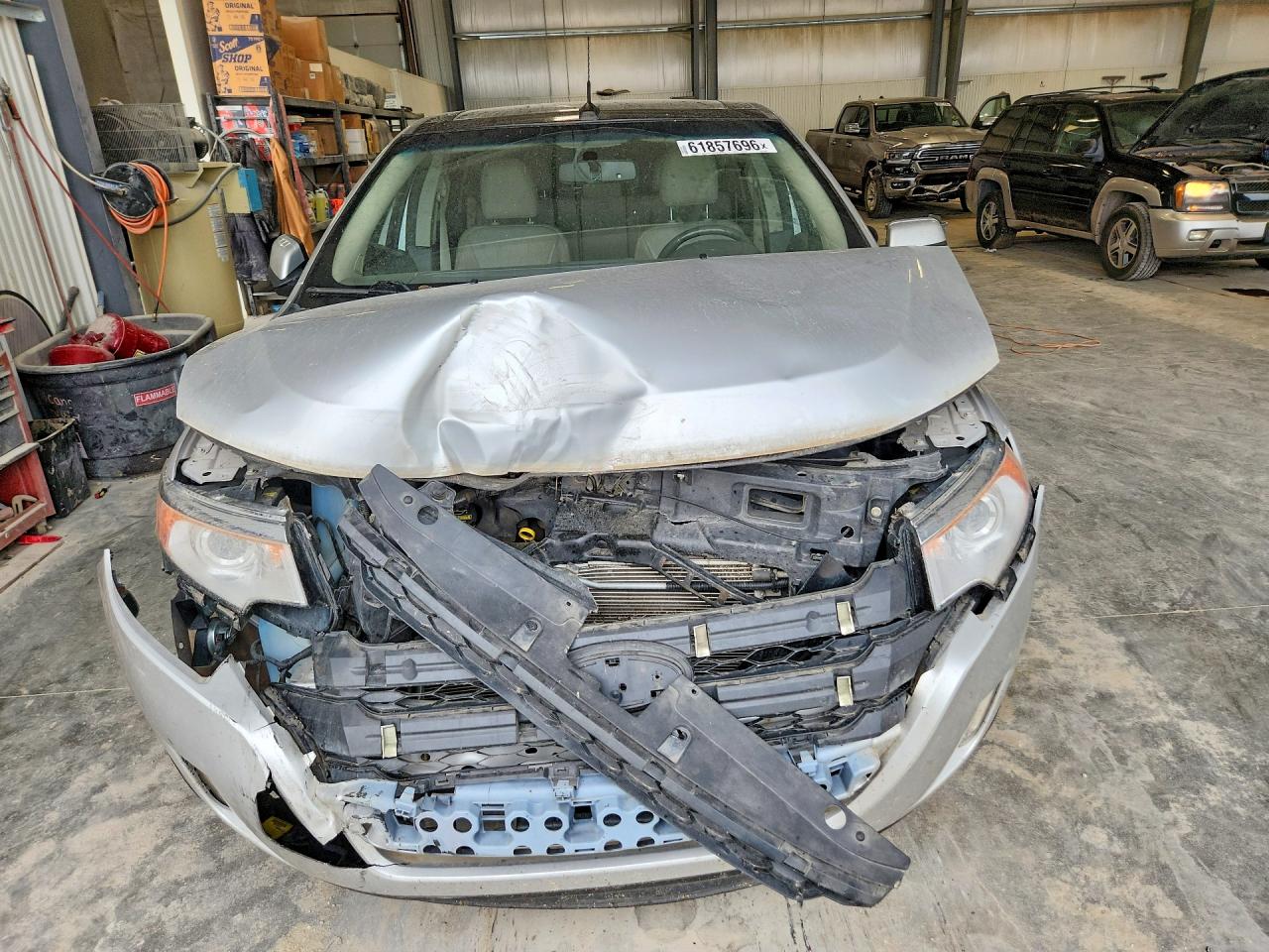 2011 Ford Edge Limited Silver vin: 2FMDK4KC5BBA92374