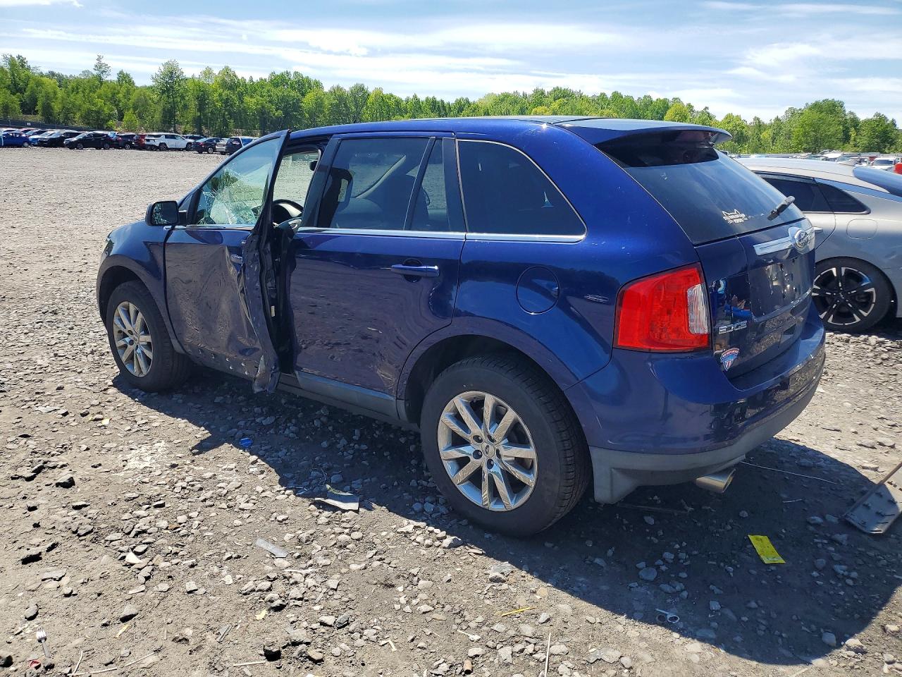 2011 Ford Edge Limited Blue vin: 2FMDK4KC5BBA95100