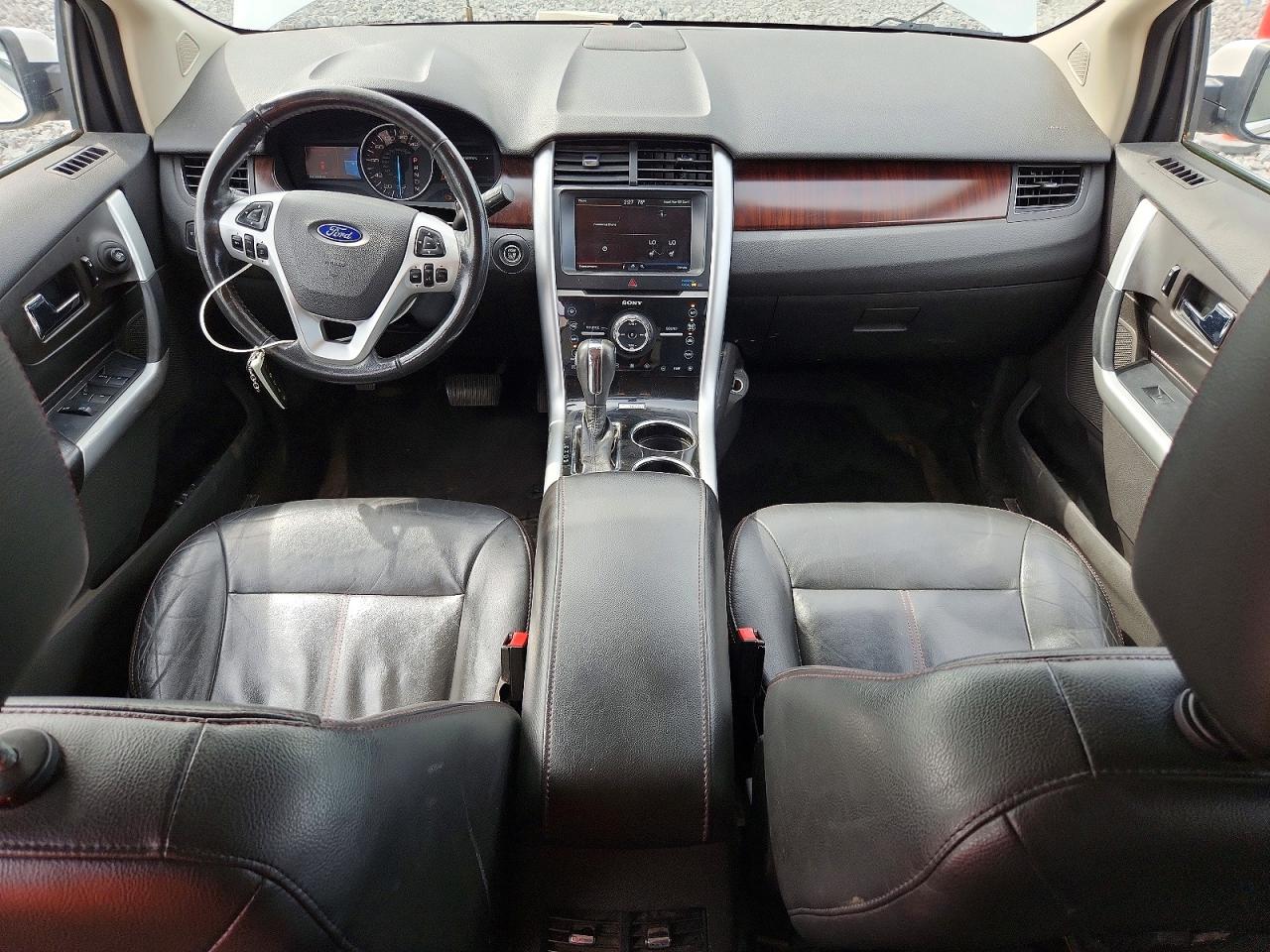 2011 Ford Edge Limited White vin: 2FMDK4KC5BBB20772