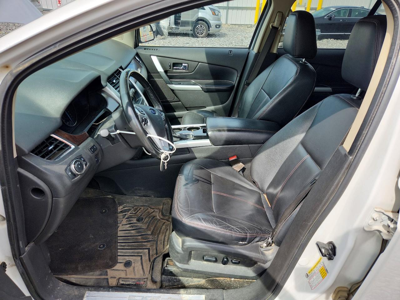 2011 Ford Edge Limited White vin: 2FMDK4KC5BBB20772