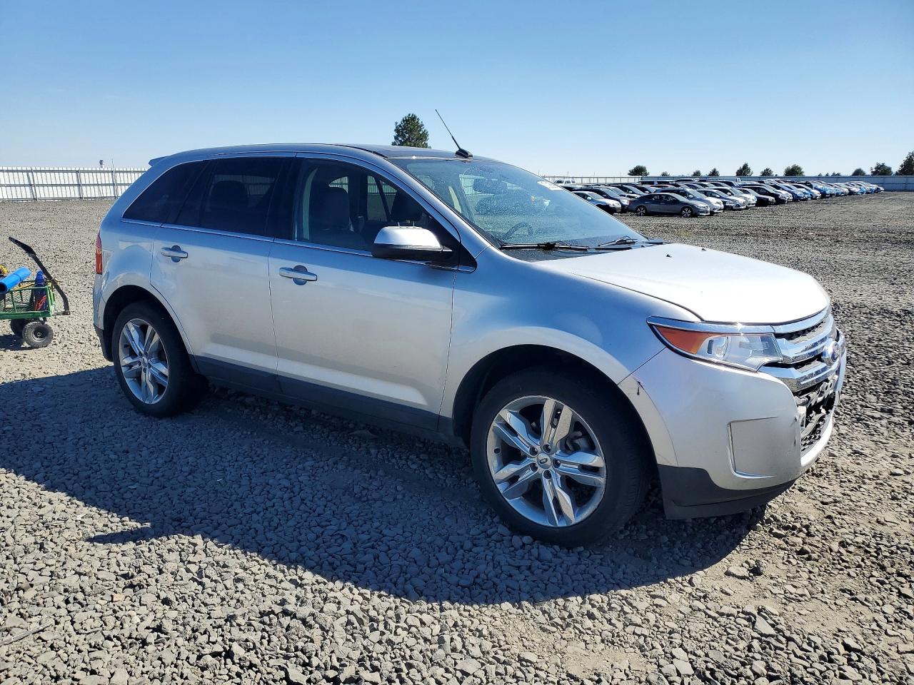 2011 Ford Edge Limited Silver vin: 2FMDK4KC5BBB51701