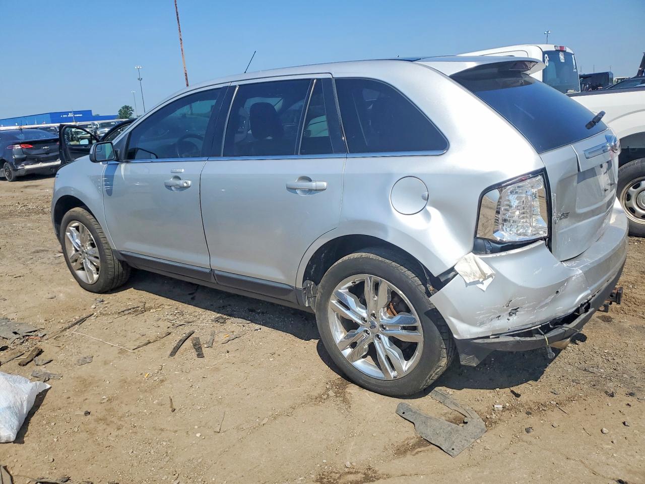 2011 Ford Edge Limited Silver vin: 2FMDK4KC5BBB60107