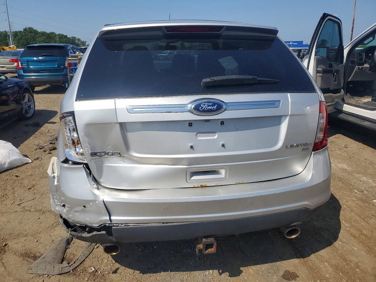 2011 Ford Edge Limited Silver vin: 2FMDK4KC5BBB60107