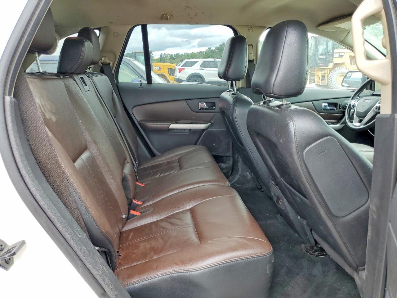 2012 Ford Edge Limited White vin: 2FMDK4KC5CBA05980