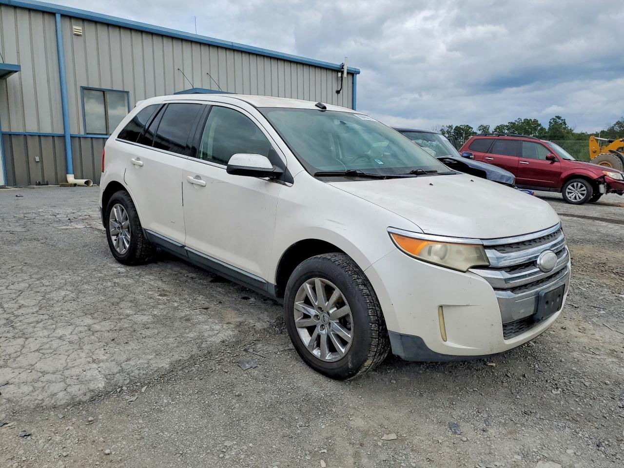 2012 Ford Edge Limited White vin: 2FMDK4KC5CBA05980