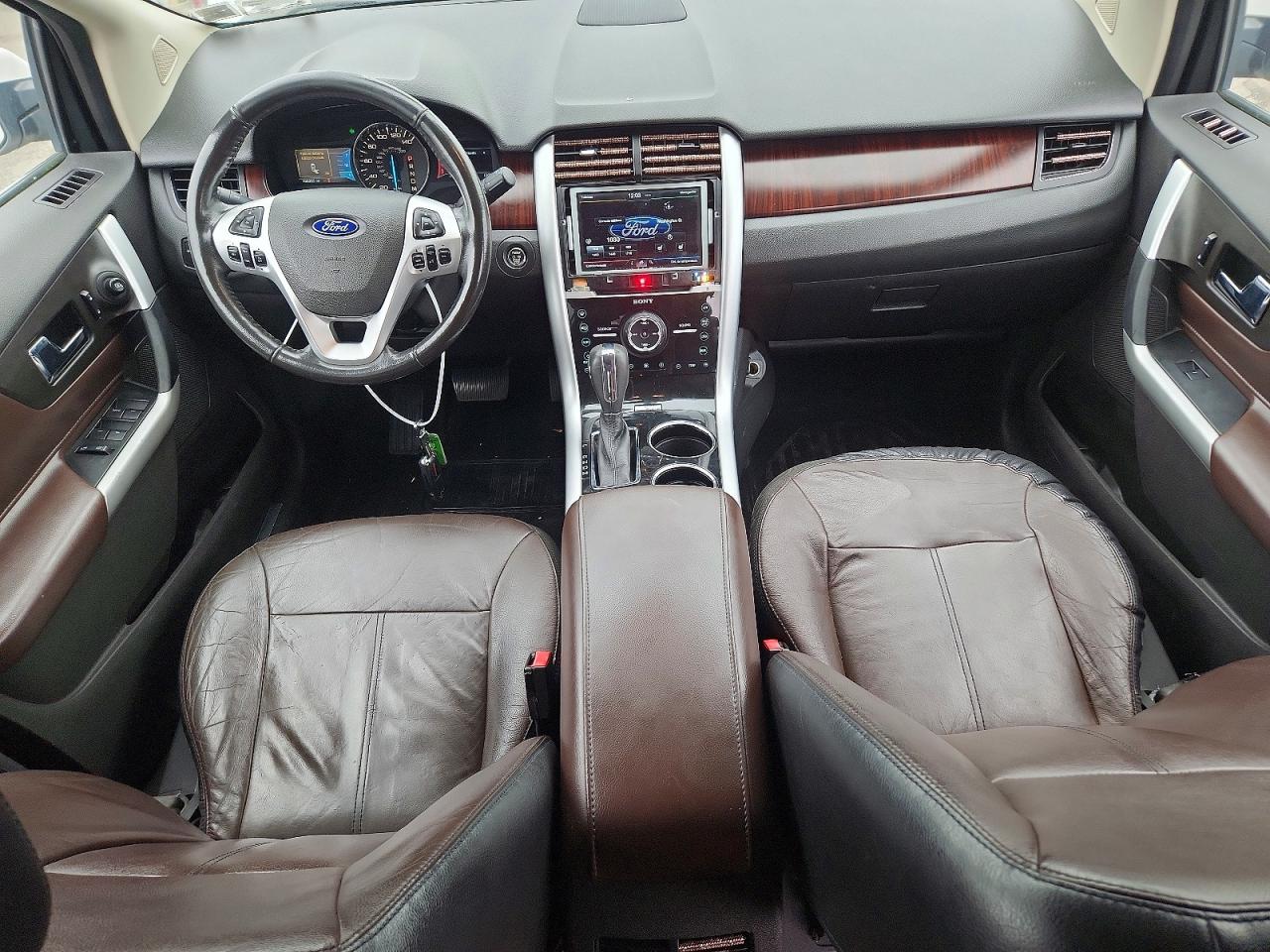 2012 Ford Edge Limited White vin: 2FMDK4KC5CBA83109