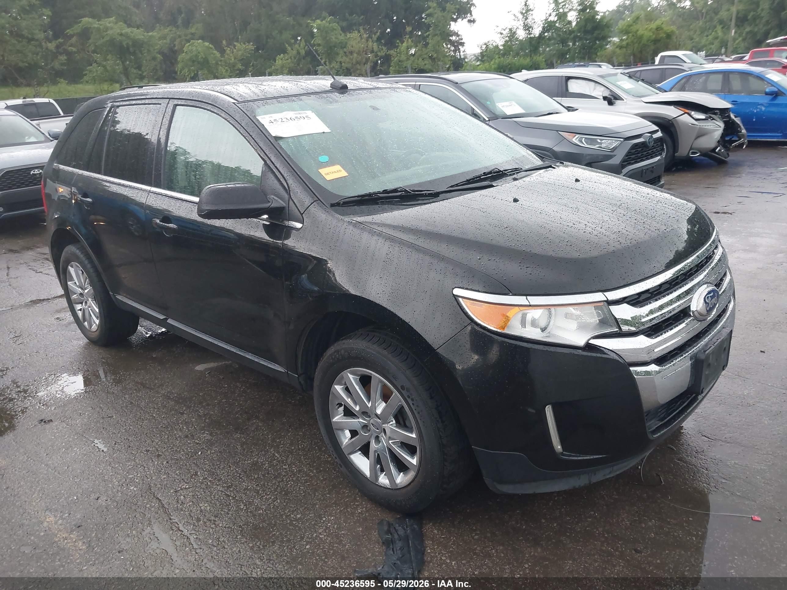 2013 Ford Edge Limited Black vin: 2FMDK4KC5DBA03731