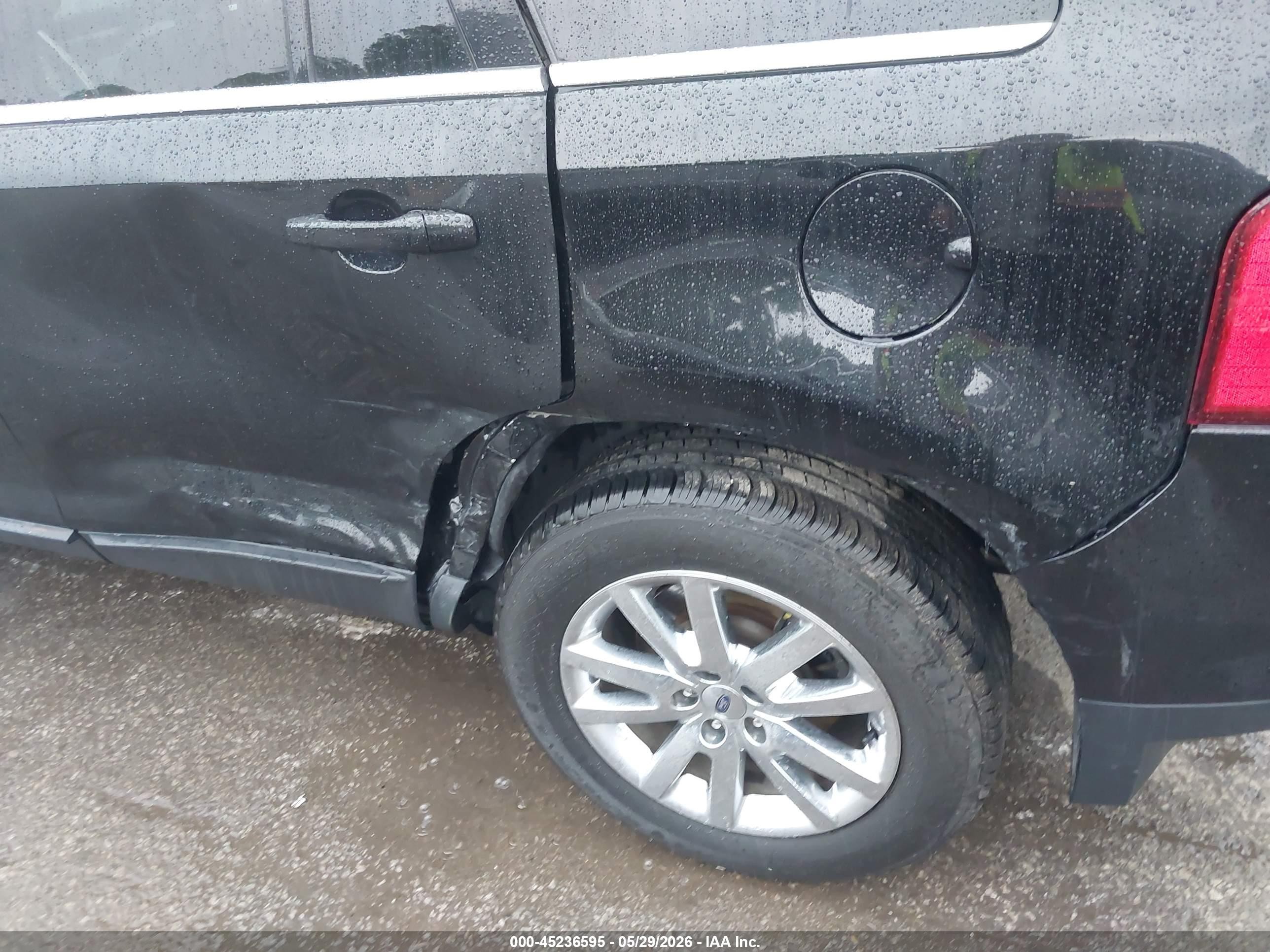 2013 Ford Edge Limited Black vin: 2FMDK4KC5DBA03731