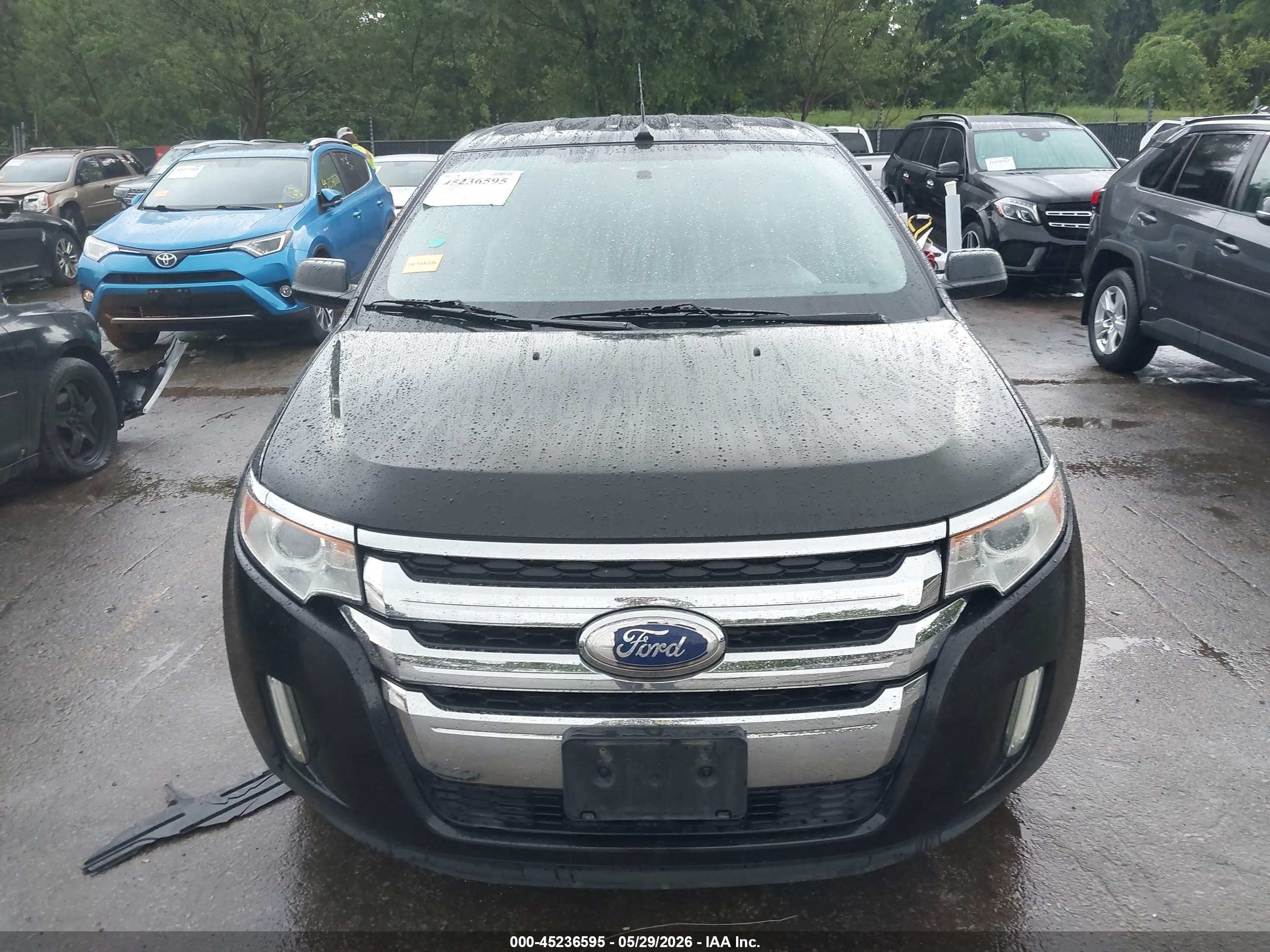 2013 Ford Edge Limited Black vin: 2FMDK4KC5DBA03731