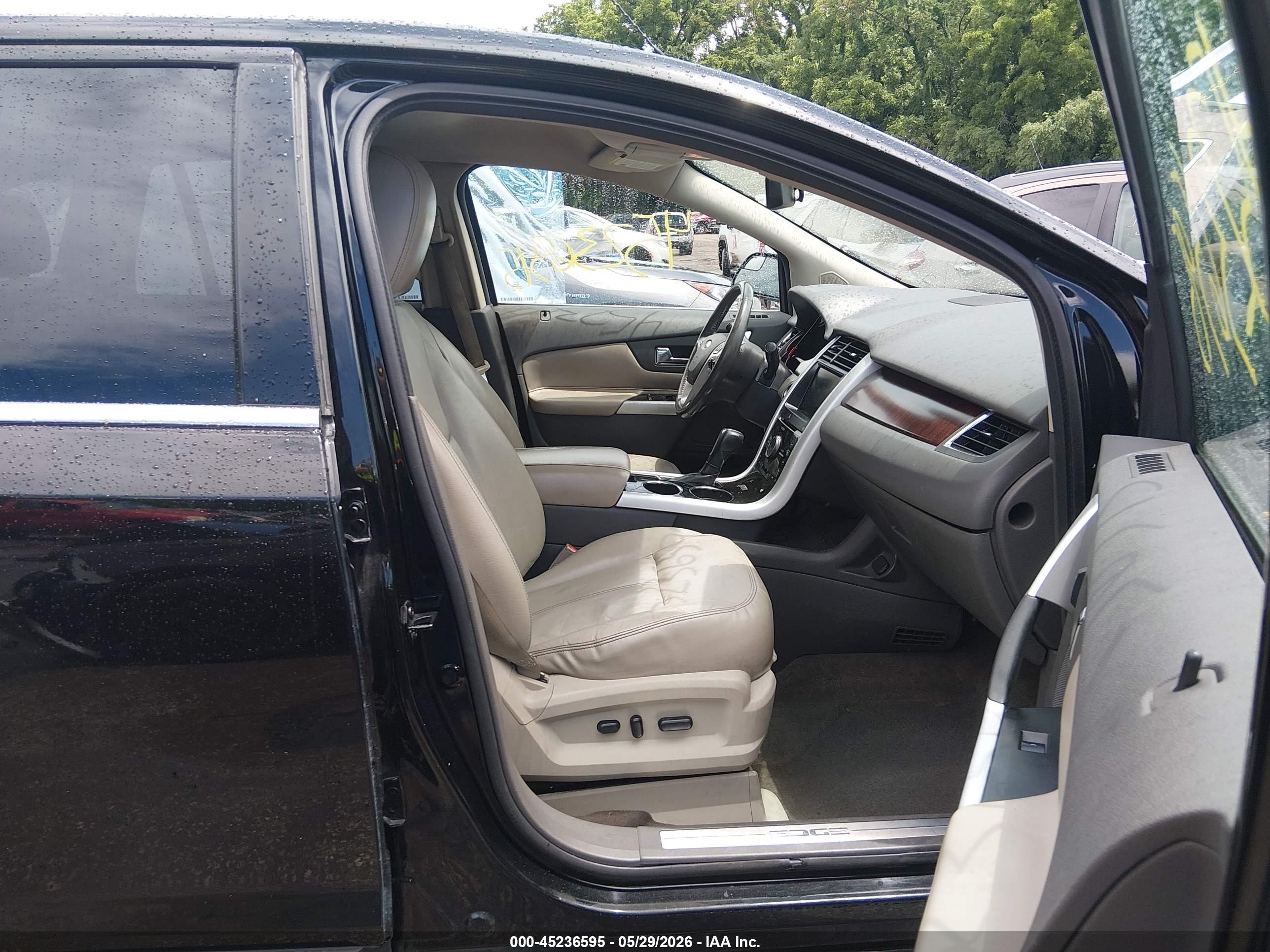 2013 Ford Edge Limited Black vin: 2FMDK4KC5DBA03731