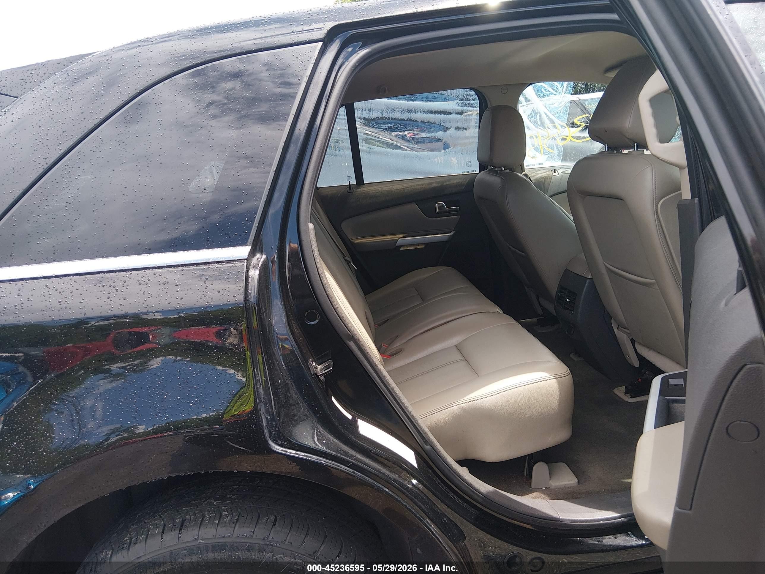 2013 Ford Edge Limited Black vin: 2FMDK4KC5DBA03731