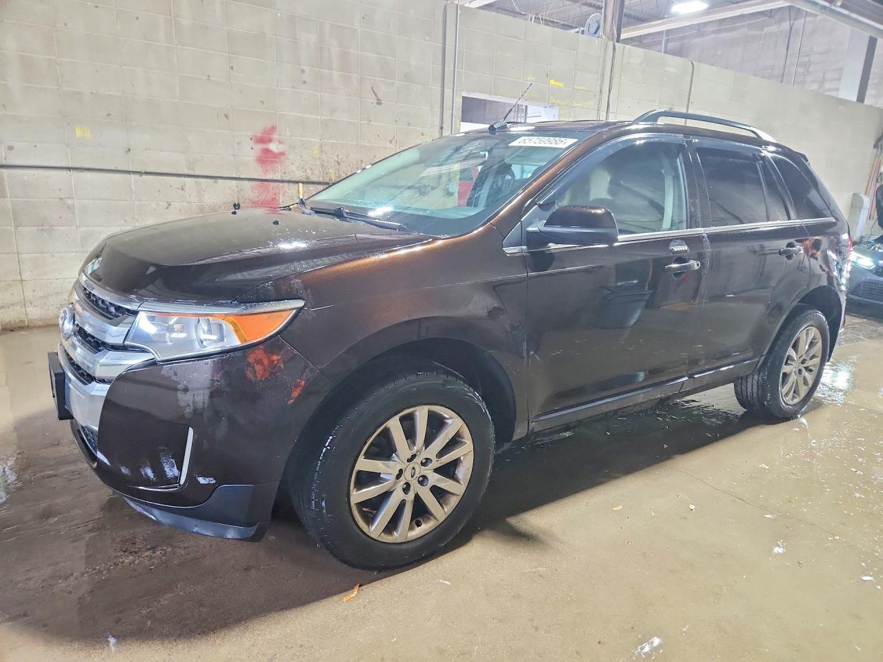 2013 Ford Edge Limited Brown vin: 2FMDK4KC5DBA14843