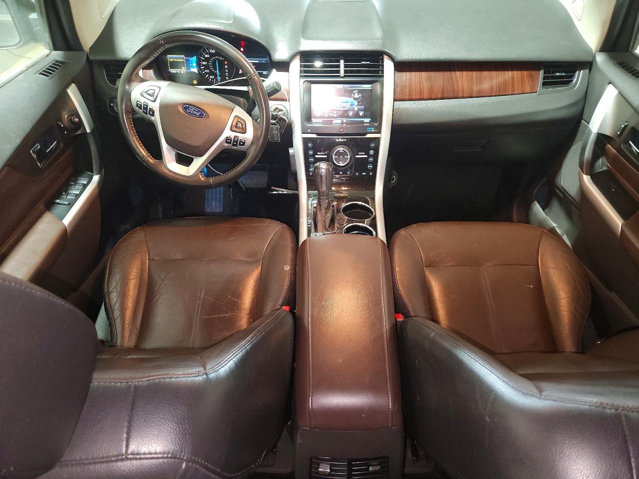 2013 Ford Edge Limited Brown vin: 2FMDK4KC5DBA14843