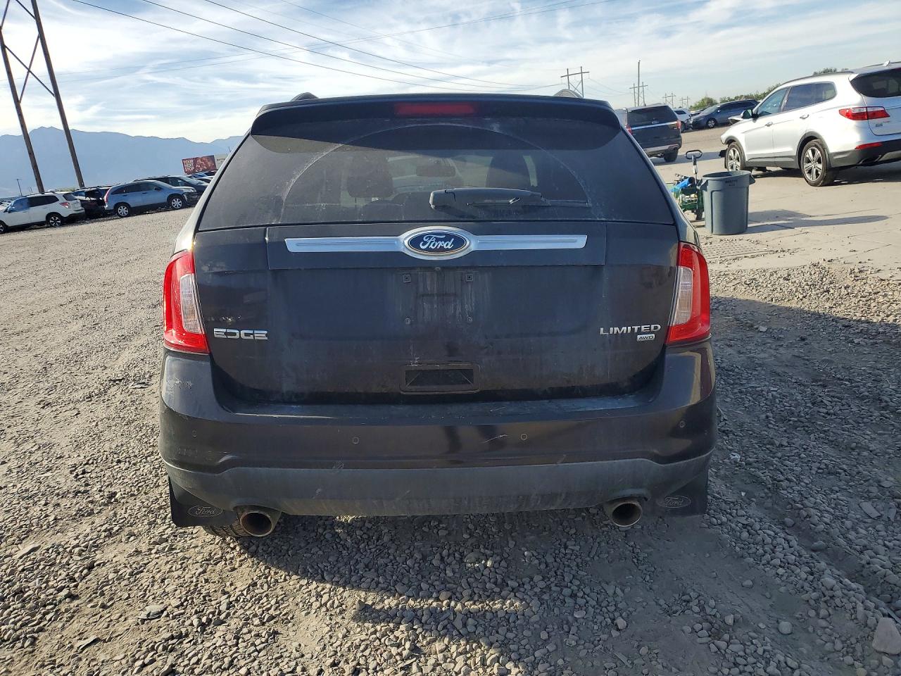 2013 Ford Edge Limited Brown vin: 2FMDK4KC5DBA18519