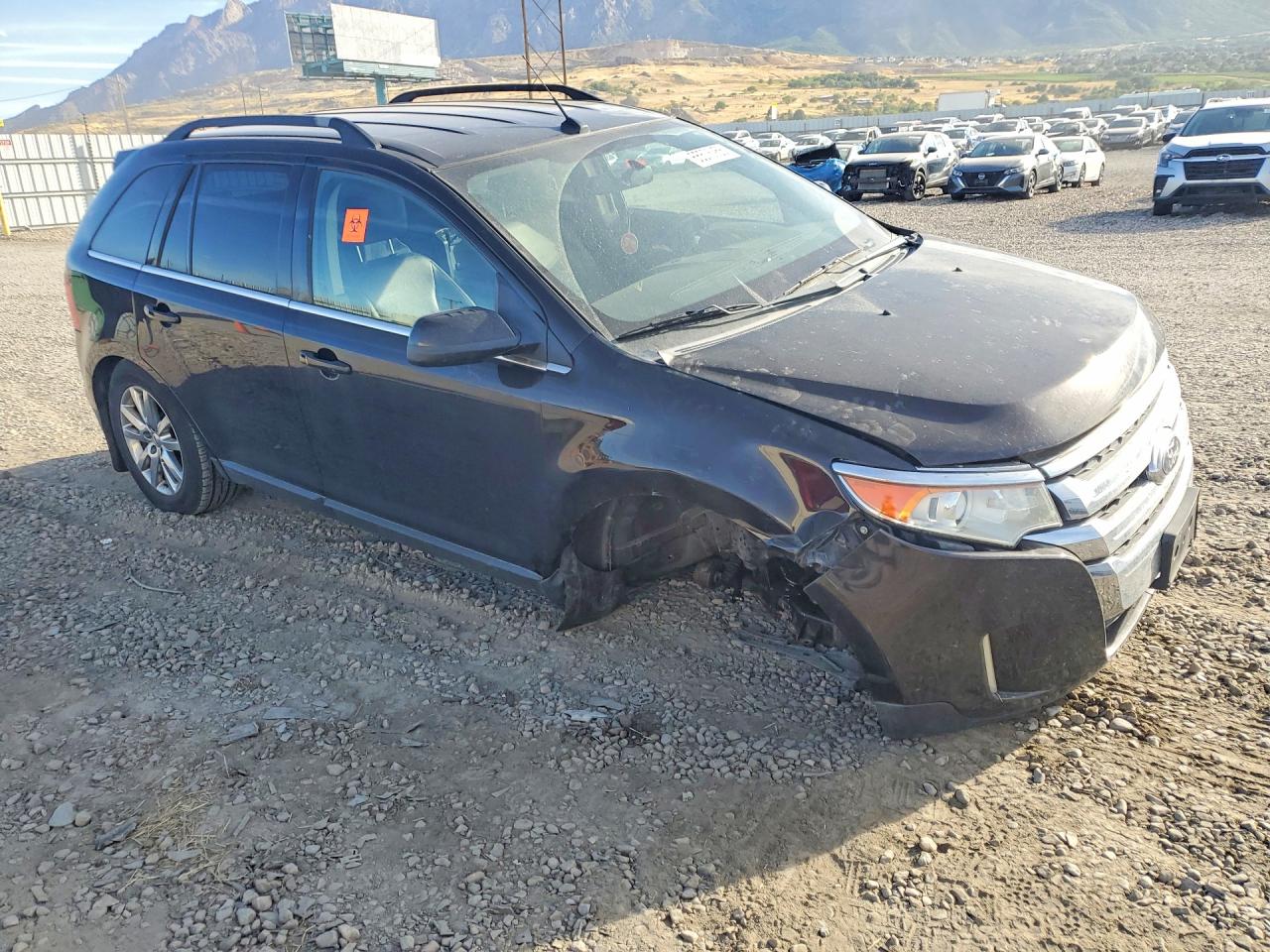 2013 Ford Edge Limited Brown vin: 2FMDK4KC5DBA18519