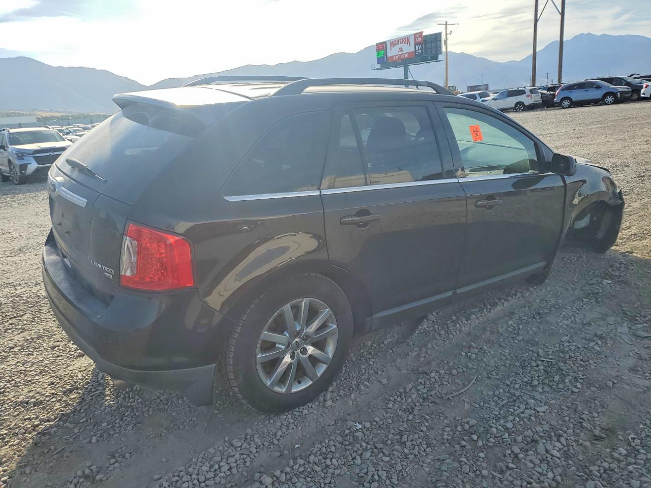 2013 Ford Edge Limited Brown vin: 2FMDK4KC5DBA18519