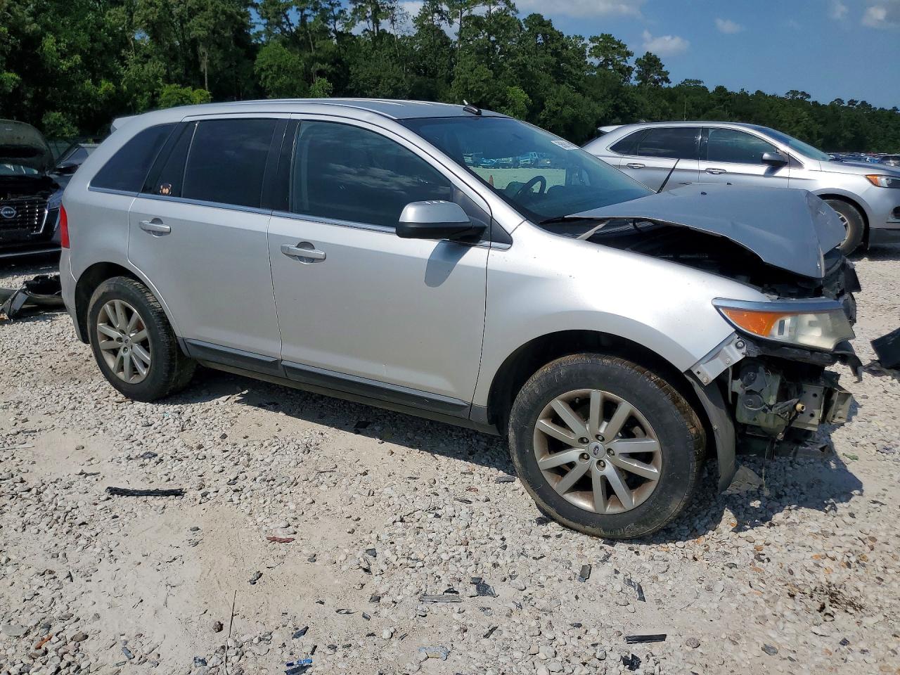 2013 Ford Edge Limited Silver vin: 2FMDK4KC5DBA52511