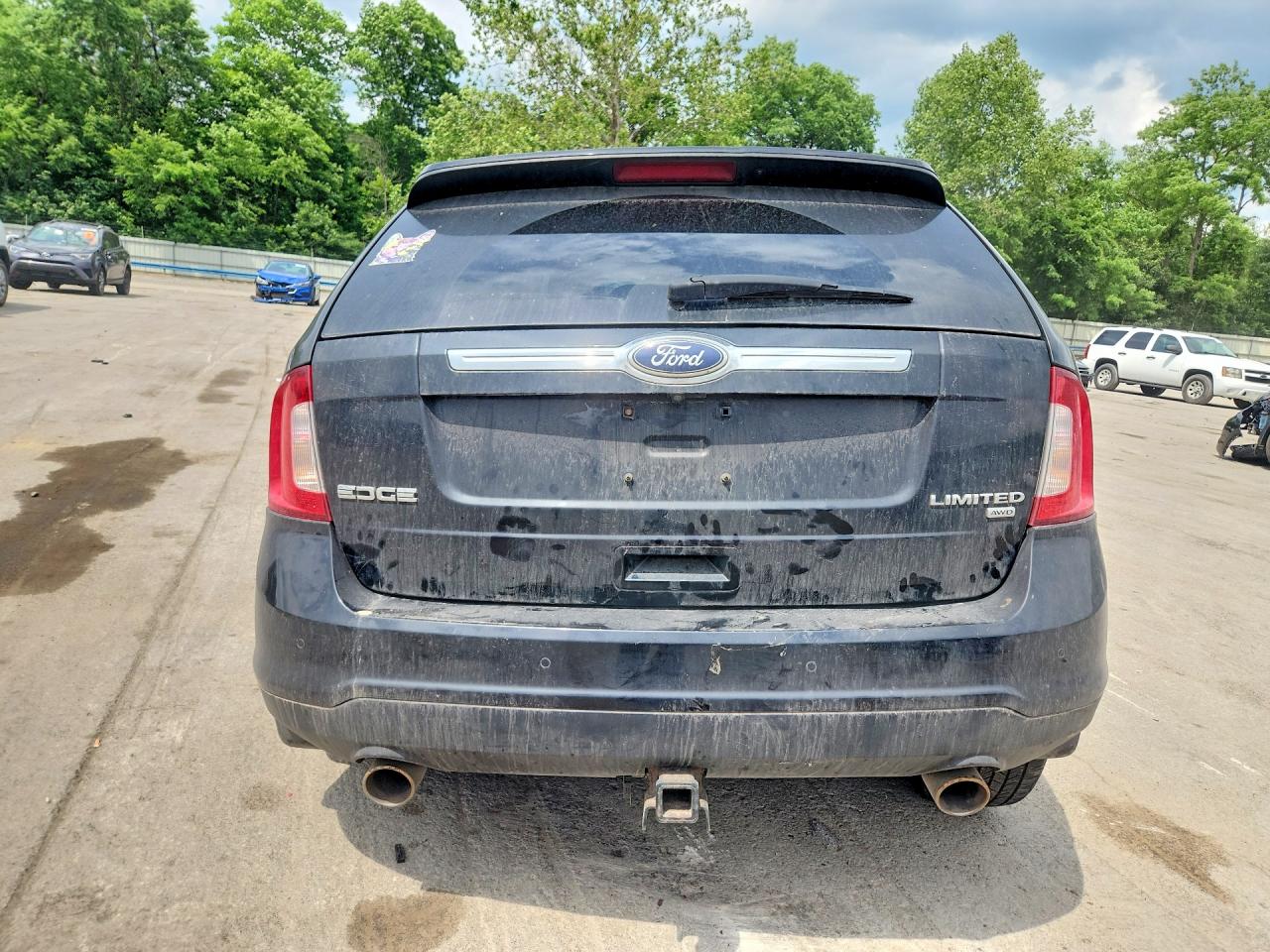 2013 Ford Edge Limited Черный vin: 2FMDK4KC5DBA62505
