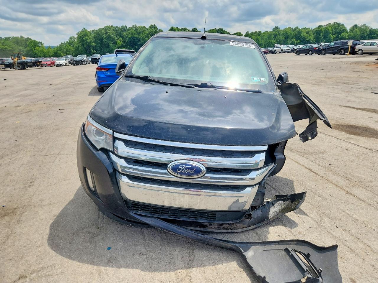 2013 Ford Edge Limited Черный vin: 2FMDK4KC5DBA62505