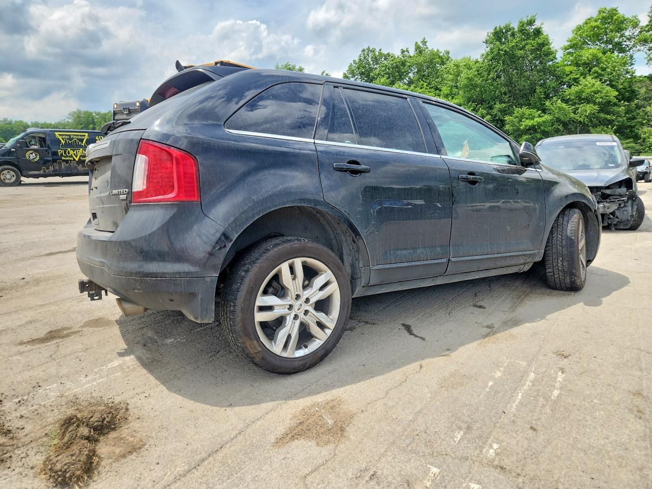 2013 Ford Edge Limited Черный vin: 2FMDK4KC5DBA62505